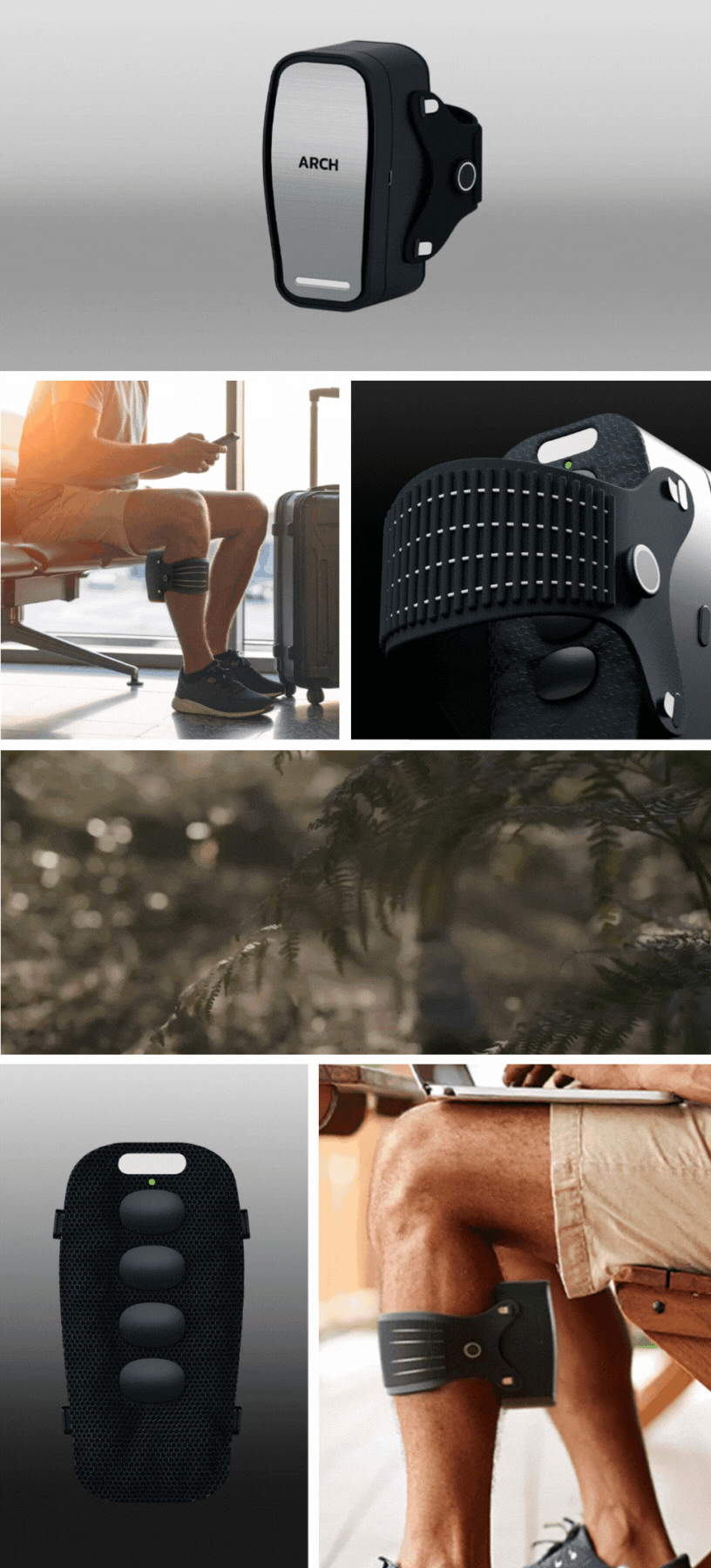 ARCH wearable collage – travel and daily use